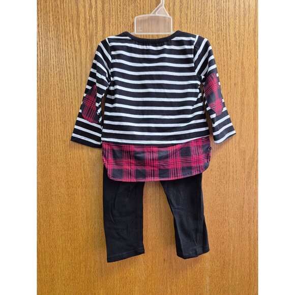 Hearts Galore Outfit Girls 2 Piece Set 12 - 18 Months - Picture 5 of 5